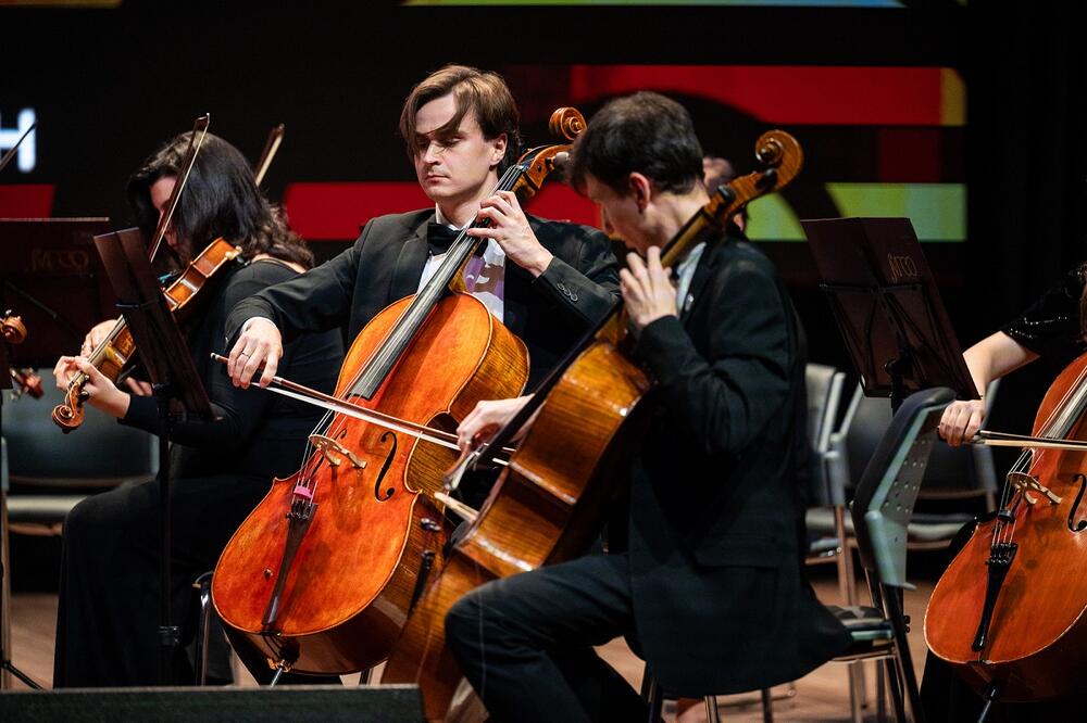 Музыканты Московского государственного симфонического оркестра